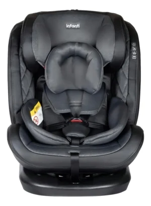 Butaca infanti 0-36kg giro 360 gris oscuro