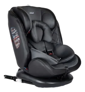 Butaca infanti 0-36kg giro 360 gris oscuro
