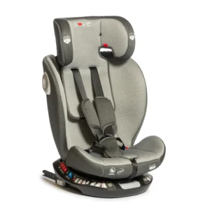 Butaca giro 360° 0-36 kg love gris lisa
