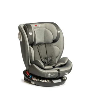 Butaca giro 360° 0-36 kg love gris lisa