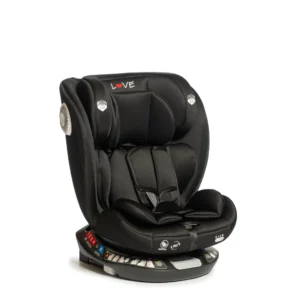 Butaca giro 360° 0-36 kg love negro liso