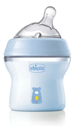 Mamadera natural feeling 0m+ 150ml celeste