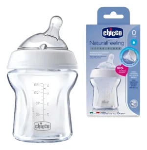 Mamadera vidrio natural feeling 0m+ 150ml