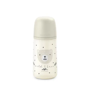 Suavinex  mamadera prints wild & free 270ml beige