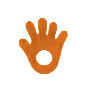 Mordillo mano naranja loopi