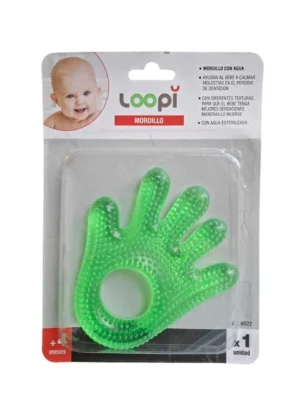 Mordillo mano verde loopi