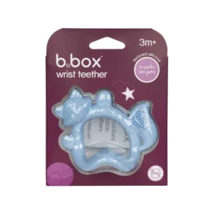 Mordillo muñequera zorro lullaby blue b box