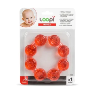 Mordillo loopi ruedita coral