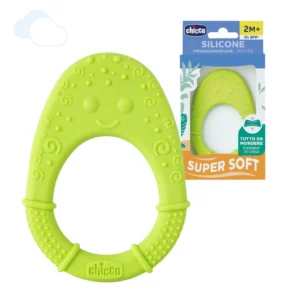 Mordillo silicone super soft palta verde