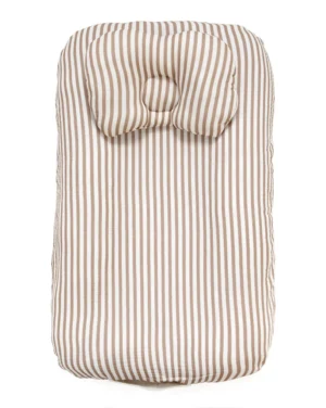 Nidito ergonomico rayado suela-beige happy