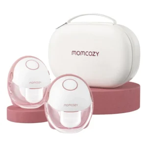 Sacaleche doble manos libres m6 rojo momcozy