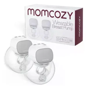 Sacaleche doble manos libres s9 pro gris momcozy