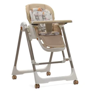 Silla de comer mecedora priori beige