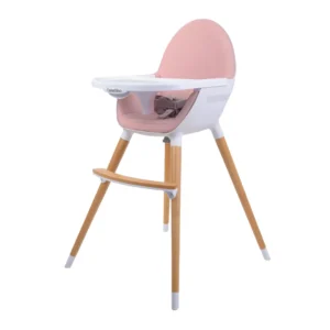 Silla de comer neo rosa carestino