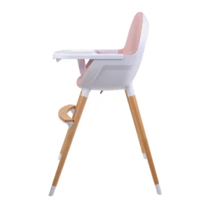 Silla de comer neo rosa carestino