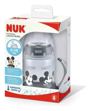 Vaso de aprendizaje nuk mickey gris 150 ml