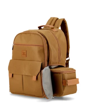 Mochila maternal matilda marron happy