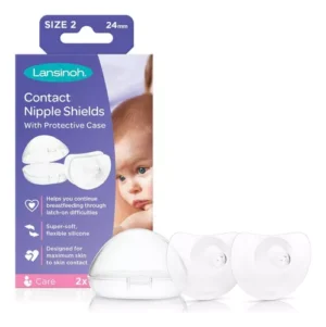 Pezoneras de contacto lansinoh x2 24mm talle l