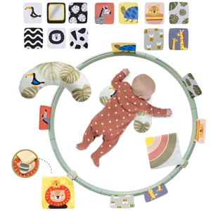 Centro actividades aro sensorial con almohada taf toys