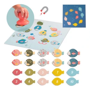 Juguete didáctico pesca magnética para bebés taf toys