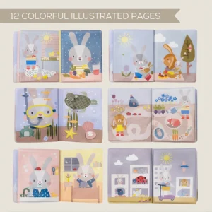 Libro mágico para colorear con agua peek-a-boo taf toys