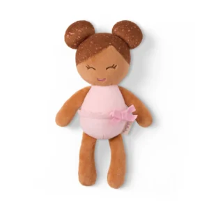 Mini muñeca bebote peluche para baño 35 cm lullababy morocha