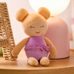 Mini muñeca bebote peluche para baño 35 cm lullababy rubia