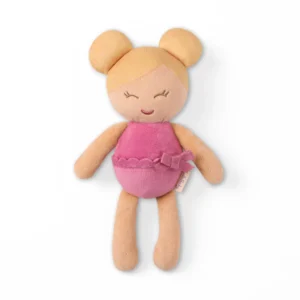 Mini muñeca bebote peluche para baño 35 cm lullababy rubia