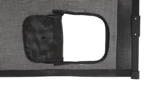 Puerta de seguridad retractil malla pvc