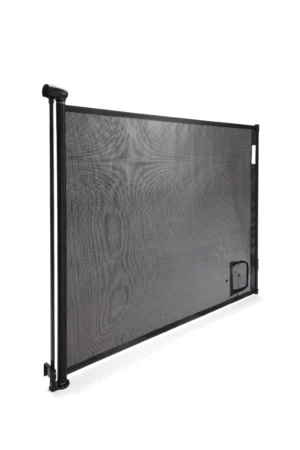 Puerta de seguridad retractil malla pvc