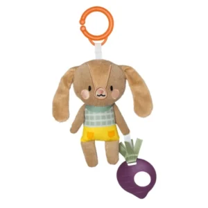 Sonajero sensorial colgante con mordillo conejito taf toys