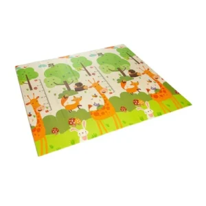 Alfombra antigolpe 180 x 200 x 8mm animalitos/jirafa