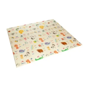Alfombra antigolpe 180 x 200 x 8mm animalitos/jirafa