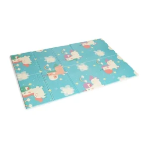 Alfombra antigolpe 120 x 180 x 8mm unicornios/arboles