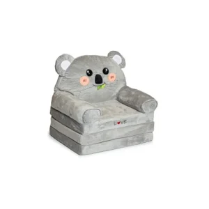 Sillon/colchon con 3 niveles gris koala