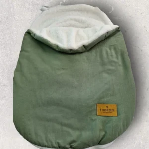 Sobre portabebe huevito c/ corderito liso unisex a wish deco