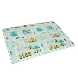 Alfombra antigolpe 150 x 200 x 8mm animales/pista