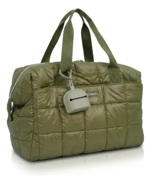 Bolso maternal puffer verde megababy