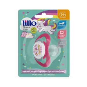 Chupete magia anatomico 0-6m rosa lillo
