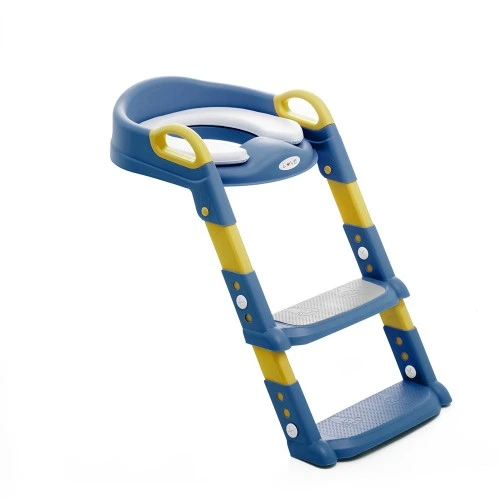 Escalera reductor para inodoro rigida azul love