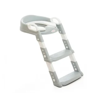 Escalera reductor para inodoro rigida gris love