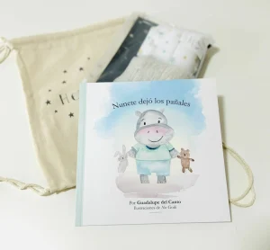 Kit chau pañales libro nunete dejo los pañales + pants x2
