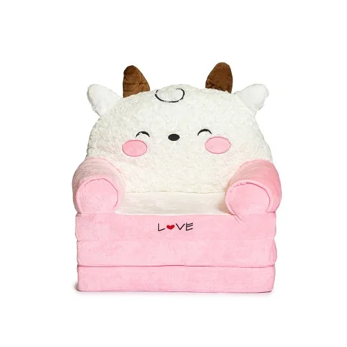 Sillon/colchon con 3 niveles oveja rosa - Imagen 3